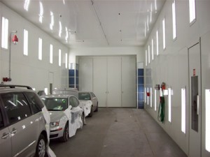 ADESA Corporation Gets a New Automotive Spray Booth